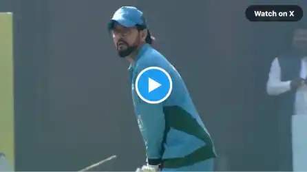 Watch: Anurag Thakur got a life in a friendly match against Kiren Rijiju